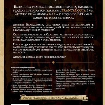 Brancalônia - Livro de Cenário para D&D 5a Edição - Galápagos Jogos