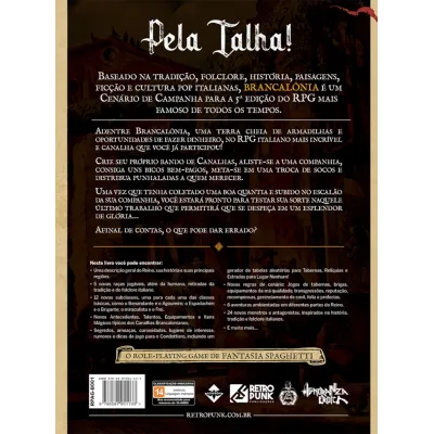 Brancalônia - Livro de Cenário para D&D 5a Edição - Galápagos Jogos