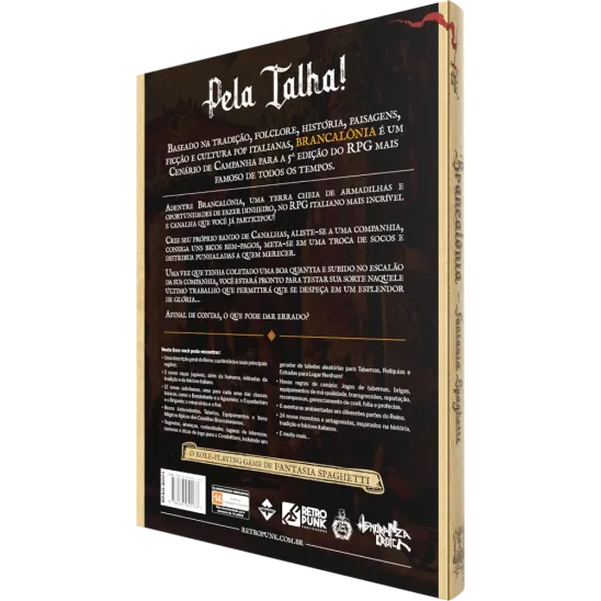 Brancalônia - Livro de Cenário para D&D 5a Edição - Galápagos Jogos Brancalônia - Livro de Cenário para D&D 5a Edição - Galápagos Jogos