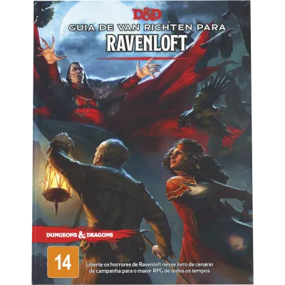 D&D 5.0 Guia de Van Richten para Ravenloft - Galápagos Jogos