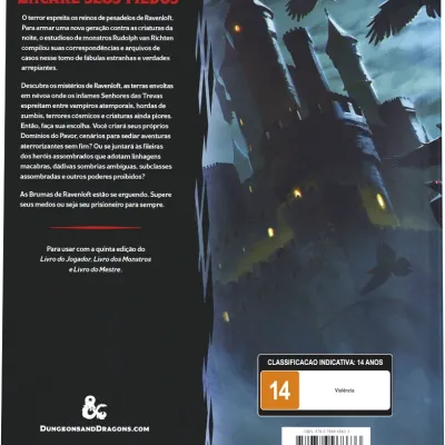 D&D 5.0 Guia de Van Richten para Ravenloft - Galápagos Jogos