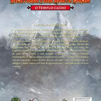 DnD Aventuras para Quinta Edição 09: O Templo Caído - Galápagos Jogos DnD Aventuras para Quinta Edição 09: O Templo Caído - Galápagos Jogos