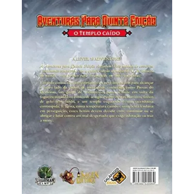 DnD Aventuras para Quinta Edição 09: O Templo Caído - Galápagos Jogos DnD Aventuras para Quinta Edição 09: O Templo Caído - Galápagos Jogos