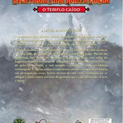 DnD Aventuras para Quinta Edição 09: O Templo Caído - Galápagos Jogos DnD Aventuras para Quinta Edição 09: O Templo Caído - Galápagos Jogos
