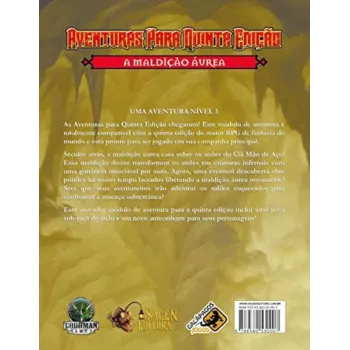 DnD Aventuras para Quinta Edição 01: A Maldição Áurea - Galápagos Jogos
