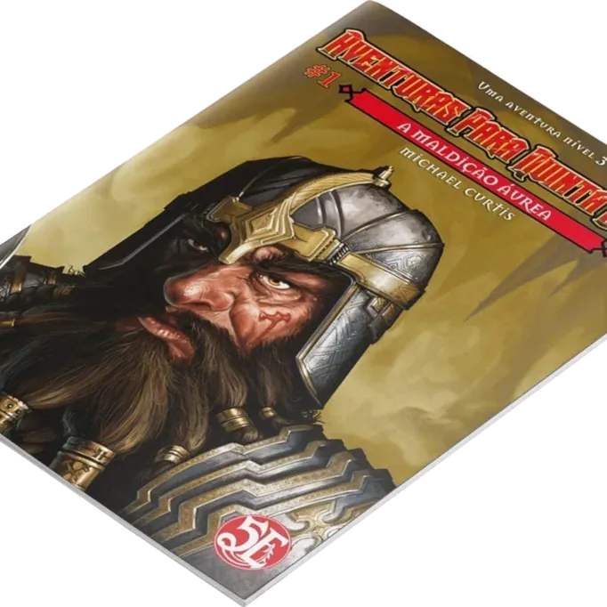 DnD Aventuras para Quinta Edição 01: A Maldição Áurea - Galápagos Jogos