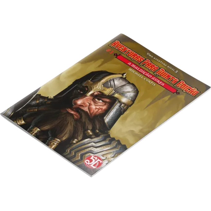 DnD Aventuras para Quinta Edição 01: A Maldição Áurea - Galápagos Jogos