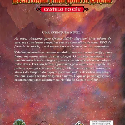 DnD Aventuras para Quinta Edição 10: O Castelo no Céu - Galápagos Jogos DnD Aventuras para Quinta Edição 10: O Castelo no Céu - Galápagos Jogos
