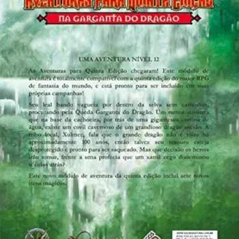DnD Aventuras para Quinta Edição 05: Na Garganta do Dragão - Galápagos Jogos DnD Aventuras para Quinta Edição 05: Na Garganta do Dragão - Galápagos Jogos