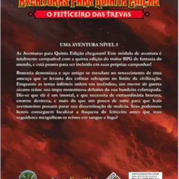 DnD Aventuras para Quinta Edição 04: O Feiticeiro das Trevas - Galápagos Jogos DnD Aventuras para Quinta Edição 04: O Feiticeiro das Trevas - Galápagos Jogos