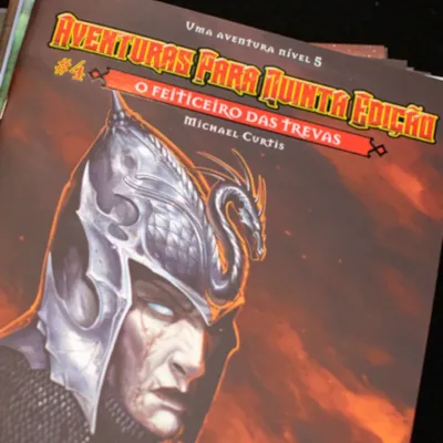 DnD Aventuras para Quinta Edição 04: O Feiticeiro das Trevas - Galápagos Jogos DnD Aventuras para Quinta Edição 04: O Feiticeiro das Trevas - Galápagos Jogos