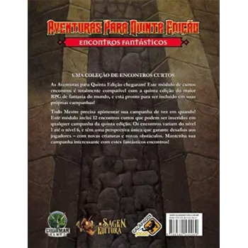 DnD Aventuras para Quinta Edição 07: Encontros Fantásticos - Galápagos Jogos