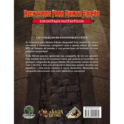 DnD Aventuras para Quinta Edição 07: Encontros Fantásticos - Galápagos Jogos