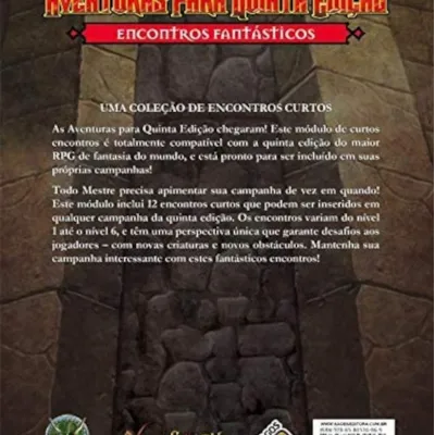 DnD Aventuras para Quinta Edição 07: Encontros Fantásticos - Galápagos Jogos DnD Aventuras para Quinta Edição 07: Encontros Fantásticos - Galápagos Jogos