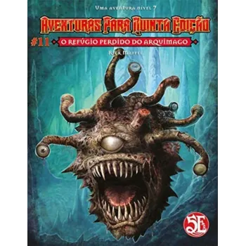 DnD Aventuras para Quinta Edição 11: O Refúgio Perdido do Arquimago - Galápagos Jogos