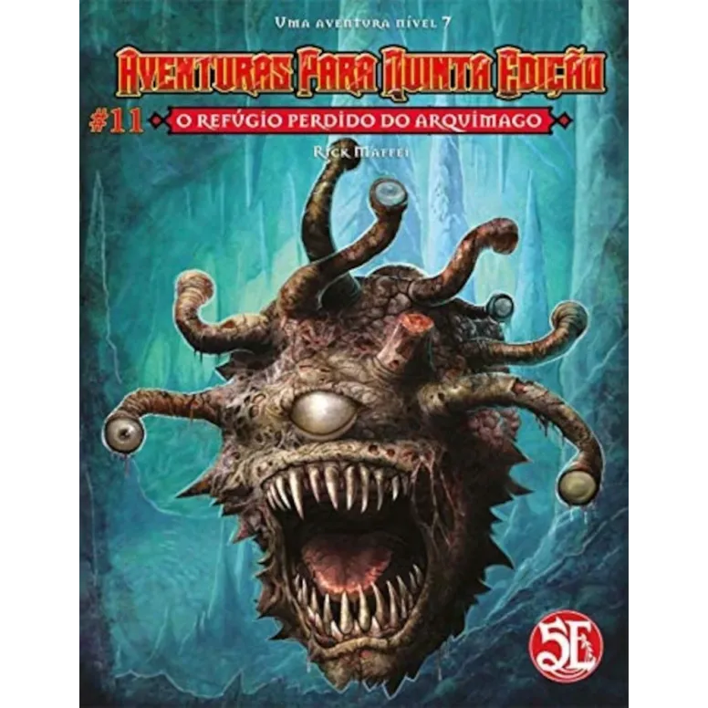 DnD Aventuras para Quinta Edição 11: O Refúgio Perdido do Arquimago - Galápagos Jogos