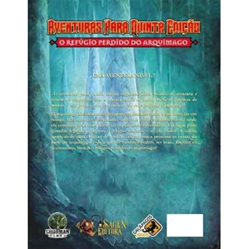 DnD Aventuras para Quinta Edição 11: O Refúgio Perdido do Arquimago - Galápagos Jogos