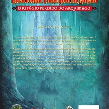 DnD Aventuras para Quinta Edição 11: O Refúgio Perdido do Arquimago - Galápagos Jogos DnD Aventuras para Quinta Edição 11: O Refúgio Perdido do Arquimago - Galápagos Jogos