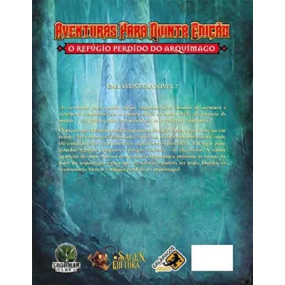 DnD Aventuras para Quinta Edição 11: O Refúgio Perdido do Arquimago - Galápagos Jogos