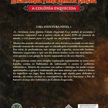DnD Aventuras para Quinta Edição 12: A Colônia Esquecida - Galápagos Jogos DnD Aventuras para Quinta Edição 12: A Colônia Esquecida - Galápagos Jogos