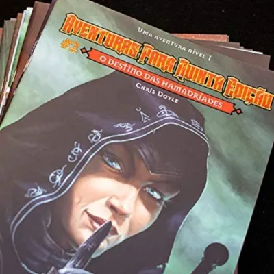 DnD Aventuras para Quinta Edição 02: O Destino das Hamadríades - Galápagos Jogos