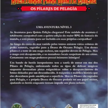 DnD Aventuras para Quinta Edição 03: Os Pilares de Pelagia - Galápagos Jogos DnD Aventuras para Quinta Edição 03: Os Pilares de Pelagia - Galápagos Jogos