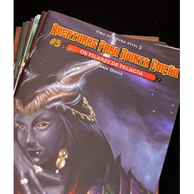 DnD Aventuras para Quinta Edição 03: Os Pilares de Pelagia - Galápagos Jogos