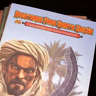 DnD Aventuras para Quinta Edição 06: Caçadores do Oásis Perdido - Galápagos Jogos DnD Aventuras para Quinta Edição 06: Caçadores do Oásis Perdido - Galápagos Jogos