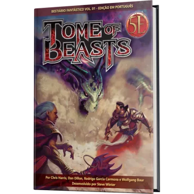 DnD 5.0 Tome of Beasts: Bestiário Fantástico Vol. 01 - Galápagos Jogos