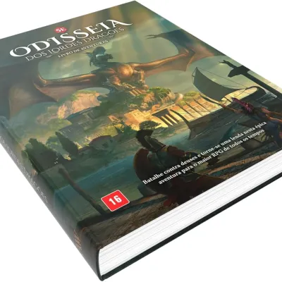 D&D 5.0 Odisseia dos Lordes Dragões 5e: Livro de Aventuras - Galápagos Jogos