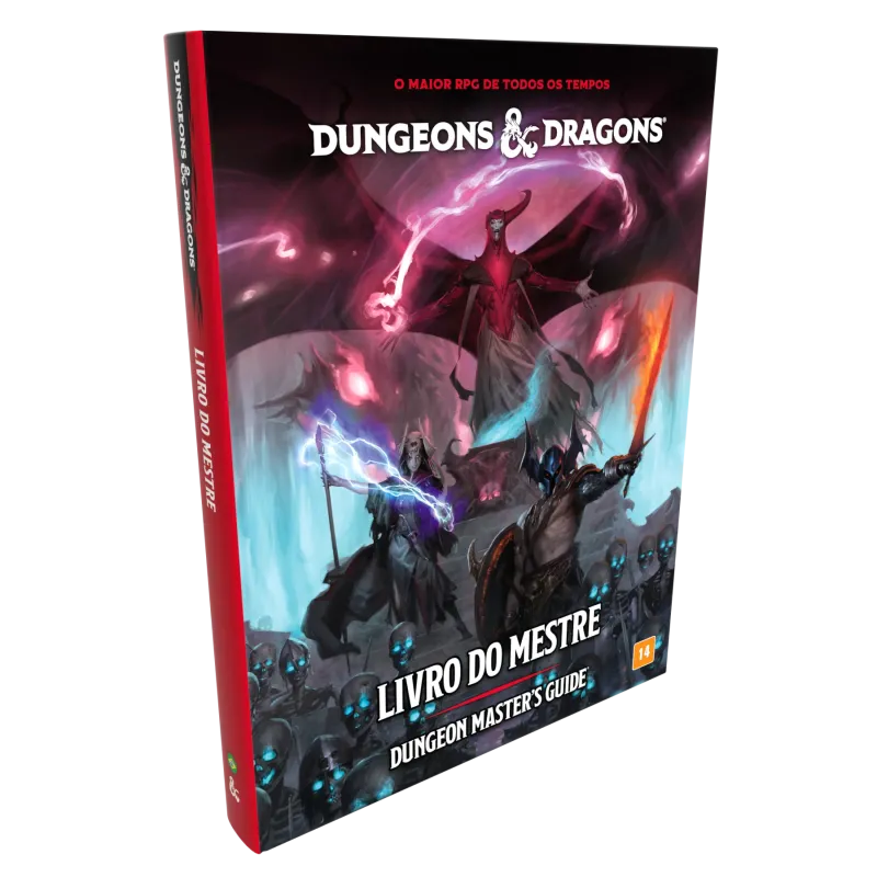 D&D 5.5 Dungeon Master Guide (Livro do Mestre) - Galápagos Jogos