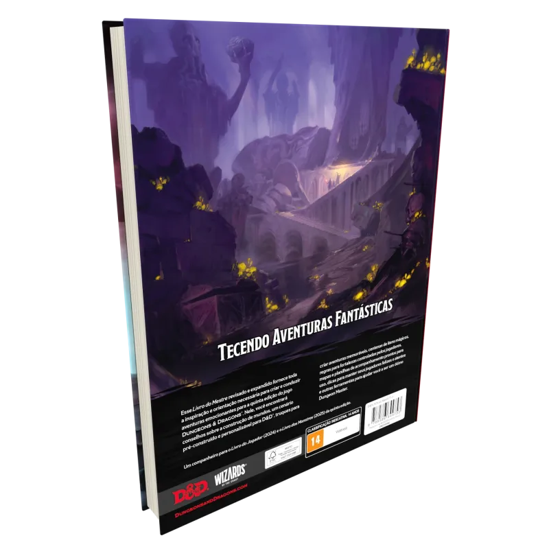 D&D 5.5 Dungeon Master Guide (Livro do Mestre) - Galápagos Jogos