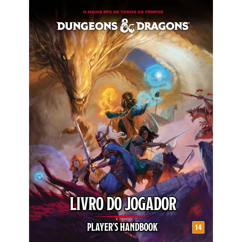 D&D 5.5e Player's Handbook (Livro do Jogador) - Galápagos Jogos D&D 5.5e Player's Handbook (Livro do Jogador) - Galápagos Jogos