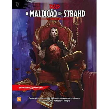 DnD 5.0 A Maldição de Strahd - Galápagos Jogos