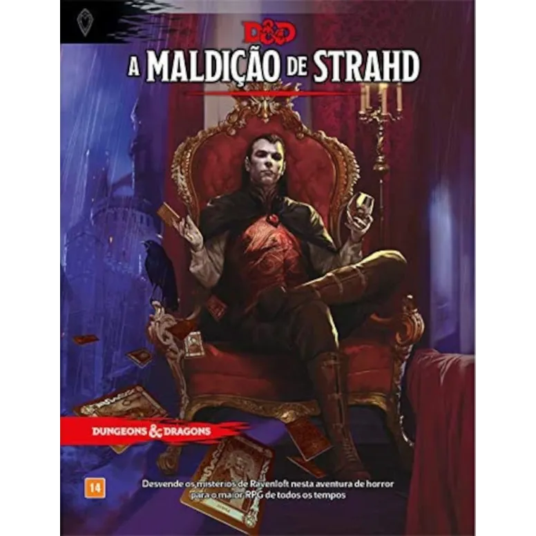 DnD 5.0 A Maldição de Strahd - Galápagos Jogos