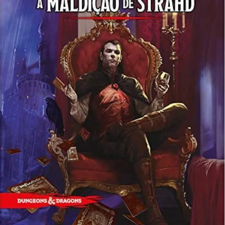 DnD 5.0 A Maldição de Strahd - Galápagos Jogos DnD 5.0 A Maldição de Strahd - Galápagos Jogos
