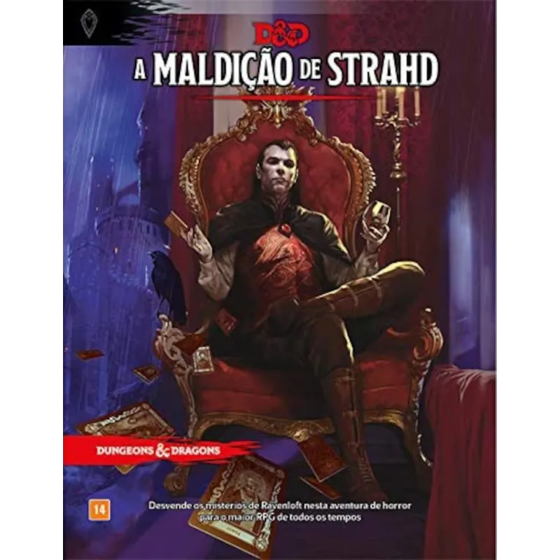 D&D 5.0 A Maldição de Strahd - Galápagos Jogos