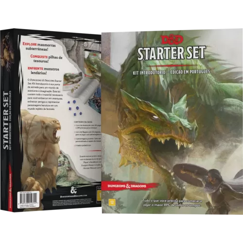 D&D 5.0 Starter Set (Kit Introdutório) - Galápagos Jogos
