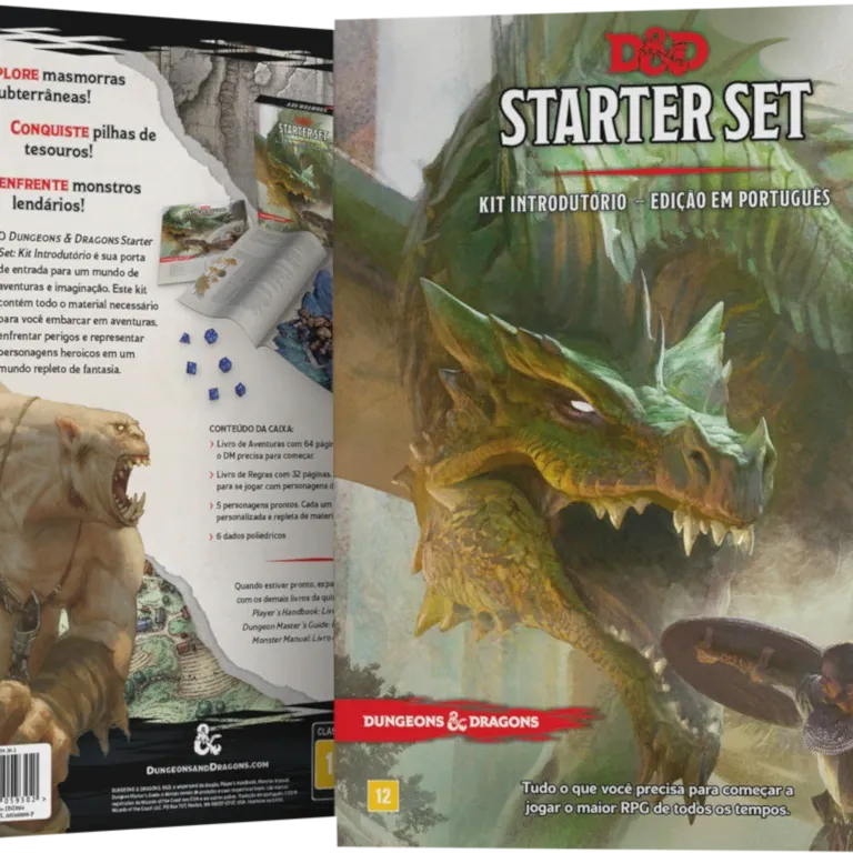 D&D 5.0 Starter Set (Kit Introdutório) - Galápagos Jogos