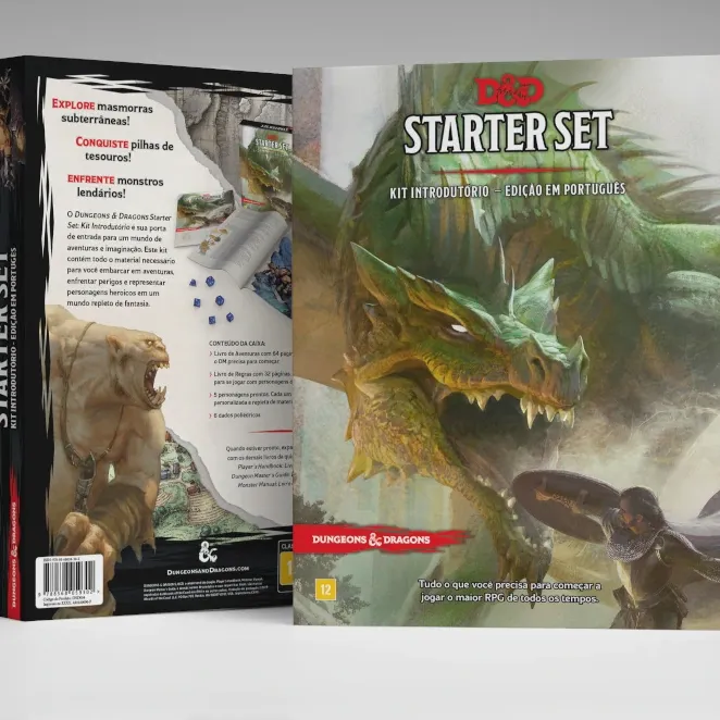 D&D 5.0 Starter Set (Kit Introdutório) - Galápagos Jogos