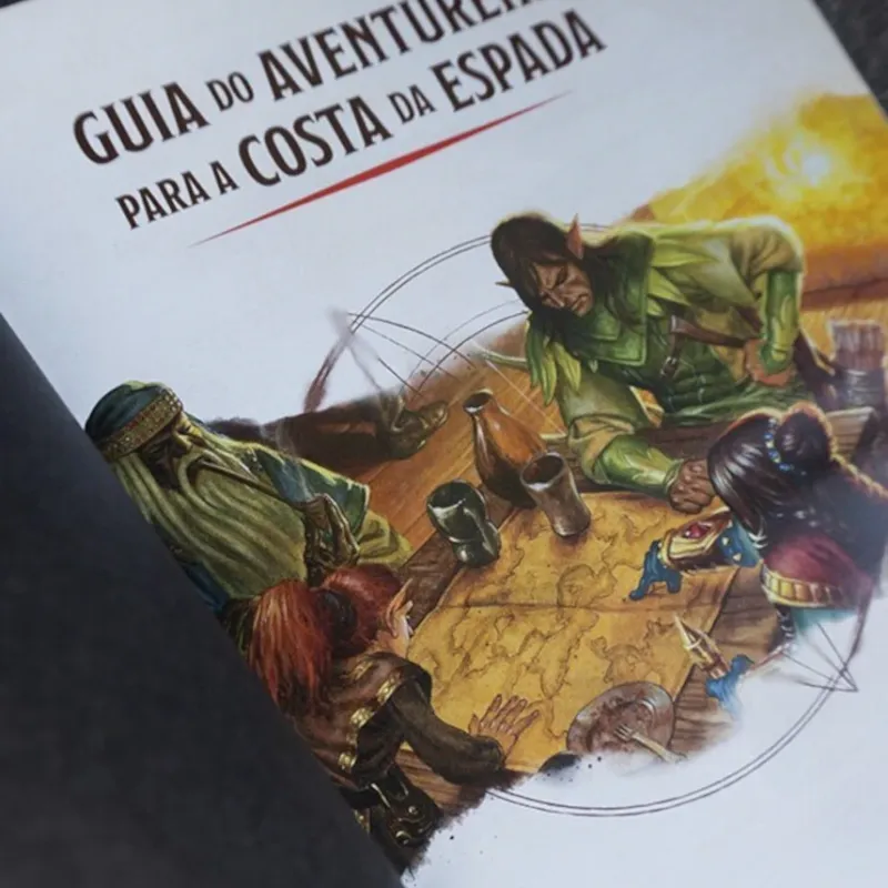 DnD 5.0 Guia do Aventureiro para a Costa da Espada - Galápagos Jogos