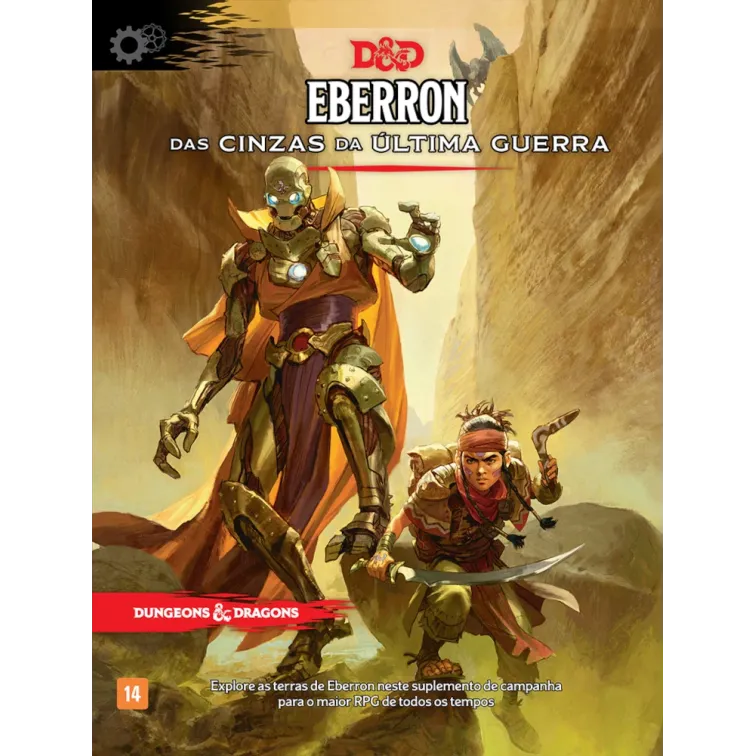 DnD 5.0 Eberron: Das Cinzas da Última Guerra - Galápagos Jogos