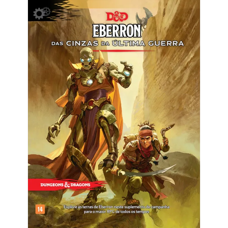 D&D 5.0 Eberron: Das Cinzas da Última Guerra - Galápagos Jogos