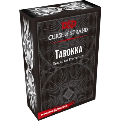 D&D A Maldição de Strahd Tarokka Deck