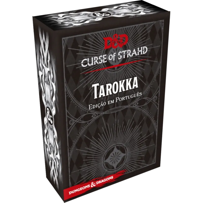 D&D A Maldição de Strahd Tarokka Deck