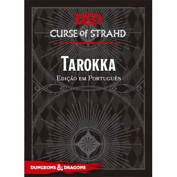 D&D A Maldição de Strahd Tarokka Deck D&D A Maldição de Strahd Tarokka Deck