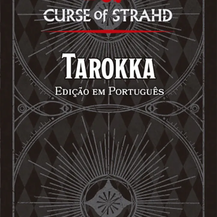 D&D A Maldição de Strahd Tarokka Deck