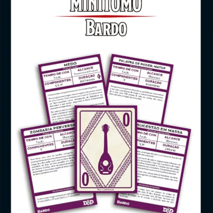 D&D Minitomo do Bardo D&D Minitomo do Bardo