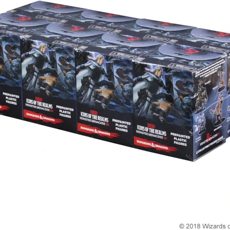 D&D: Icons of the Realms - Monster Menagerie III Booster D&D: Icons of the Realms - Monster Menagerie III Booster
