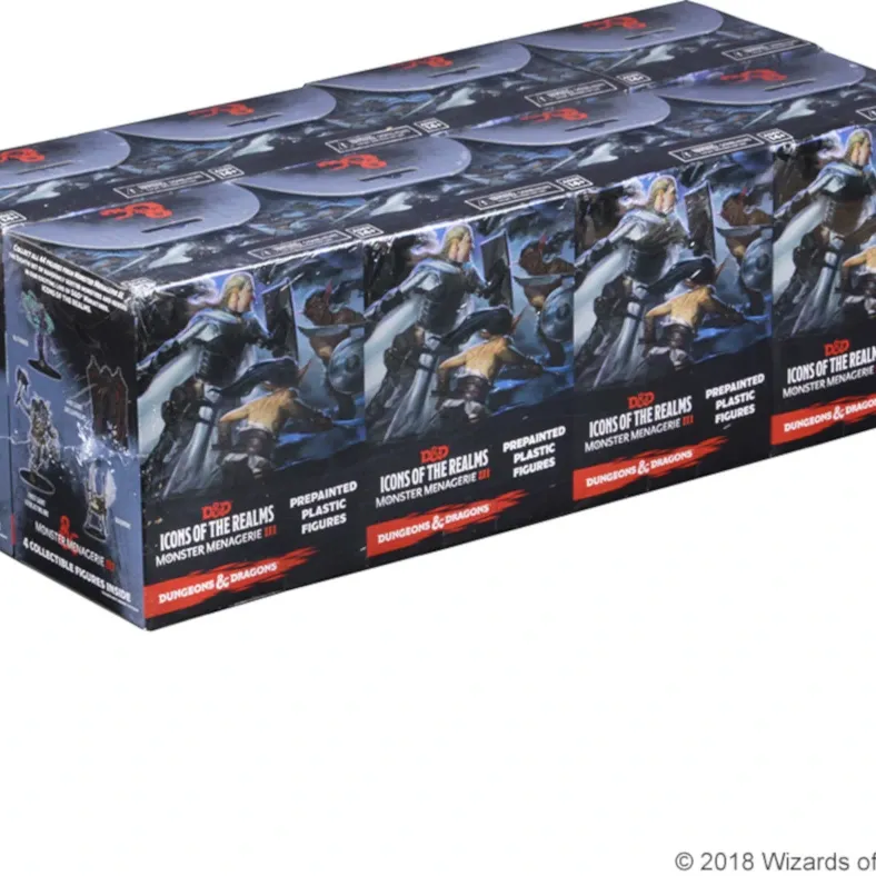 D&D: Icons of the Realms - Monster Menagerie III Booster D&D: Icons of the Realms - Monster Menagerie III Booster